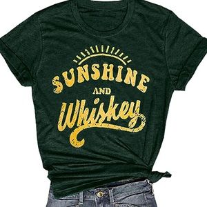 🌙🌙🌙Sunshine and Whiskey Tee